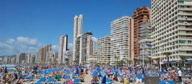 Playa de Levante, Benidorm. Foto (c) Javier Olivares