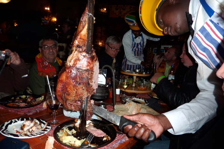 Carnivore Restaurant de Johannesburgo, Sudáfrica