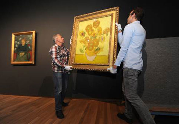 Los Girasoles vuelven al Museo Van Gogh. Foto: Martijn van den Dobbelsteen
