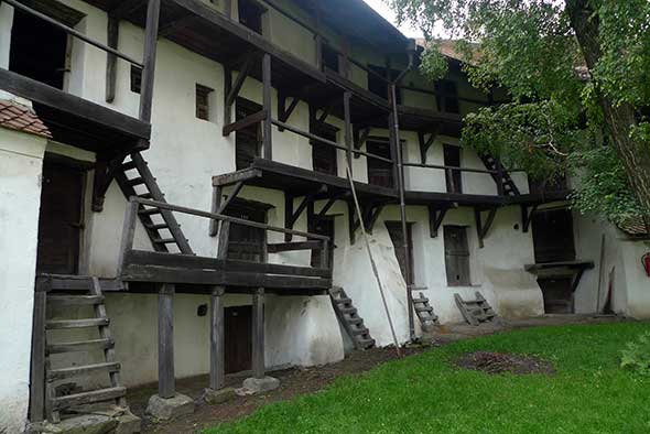 Iglesia fortificada de Prjemer, en Transilvania, Rumanía