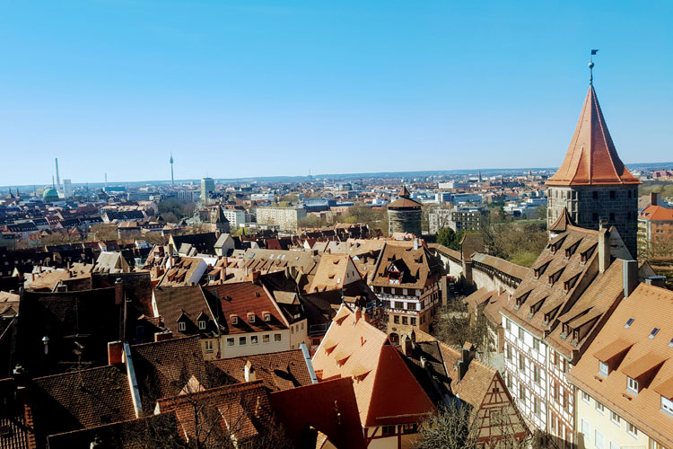 Panorámica de Nuremberg desde el Castillo. © Tu Gran Viaje