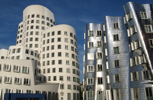 El Medienhafen de Düsseldorf