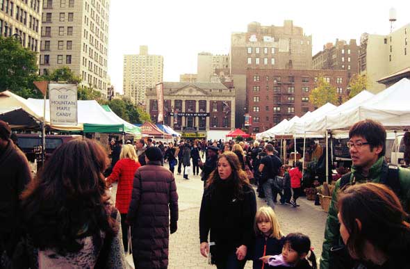 El Union Square Market es punto de encuentro para los foodies neoyorquinos