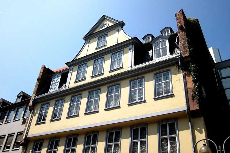Casa de Goethe en Frankfurt