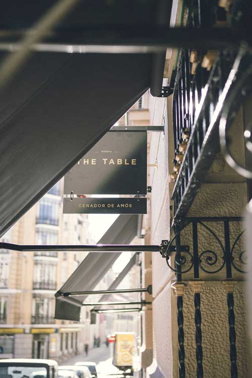 Entrada de The Table by Cenador de Amós. Foto ©Pablo Gómez Ogando