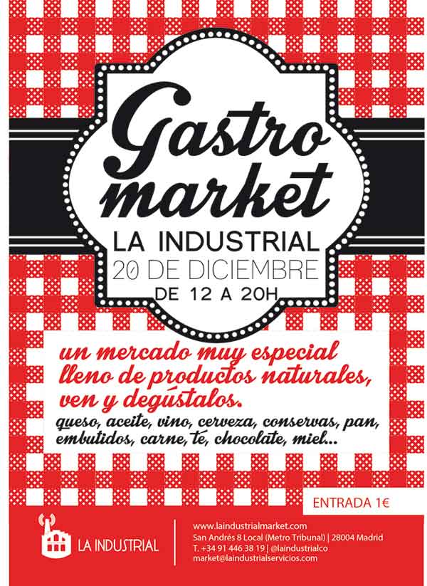 GastroMarket navideño de La Industrial