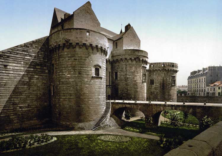 Castillo de los Duques de Bretaña en Nantes