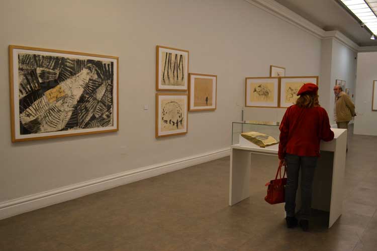 Exposición "Miquel Barceló Gráfico" en el Museo de Bellas Artes de San Fernando. Foto © Jesús García Marín