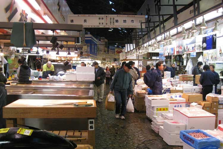 Mercado de Tsukiji, Tokio. Tu Gran Viaje