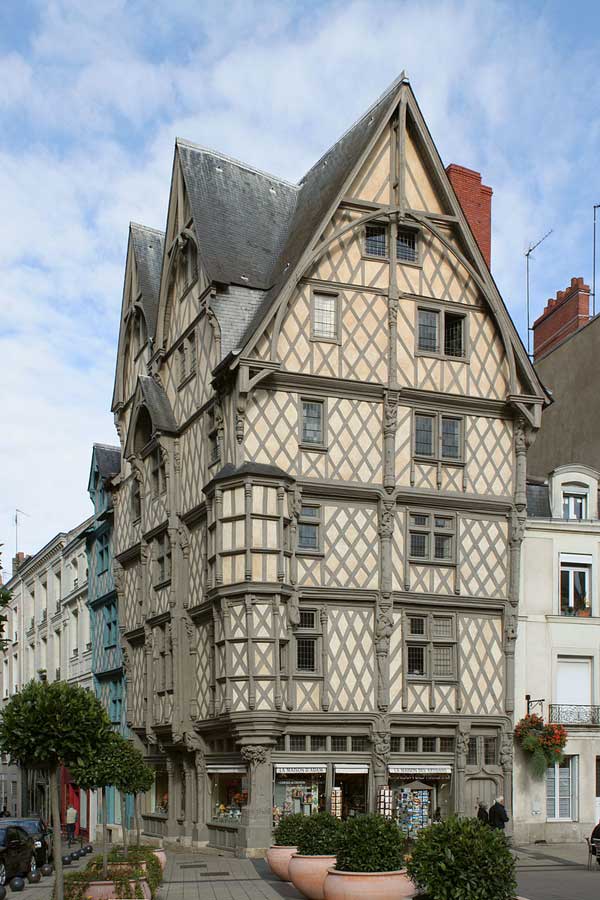 Maison d'Adam de Angers. Foto CC Coyau. Tu Gran Viaje por el Valle del Loira