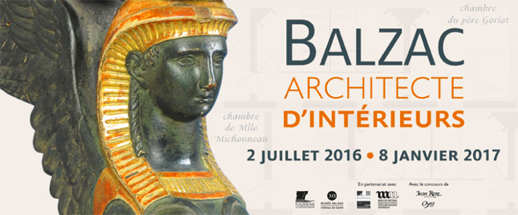 Hasta el 8 de enero de 2017 puede visitarse la muestra "Balzac: Arquitecto de Interiores" en el Château de Saché.. Tu Gran Viaje por el Valle del Loira