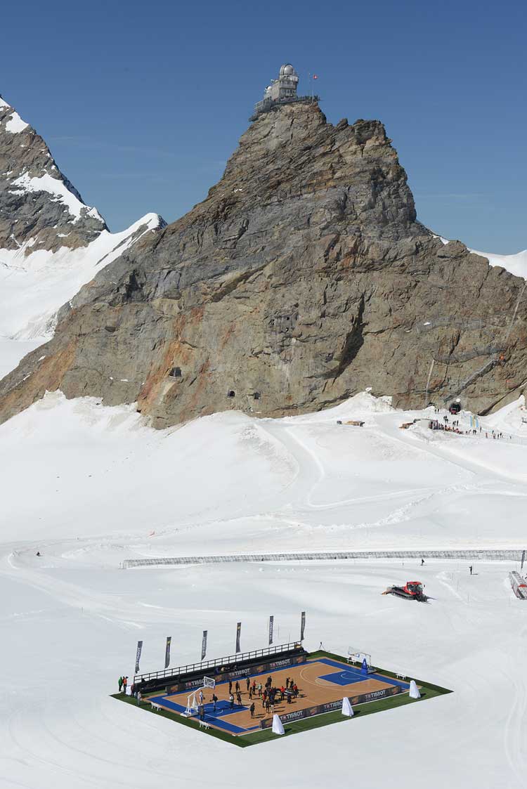 Tony Parker en el Jungfrau. Tu Gran Viaje