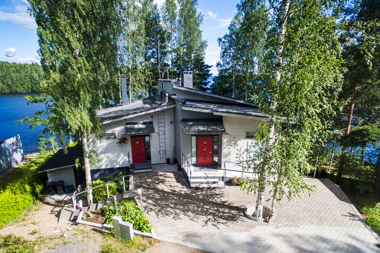 Villa Takila cabaña de diseño en finlandia alquiler de cabañas en finlandia verano 2017