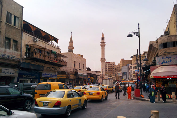 Viajar a Amán. Avenida Al Hashimi, Amán. © Tu Gran Viaje