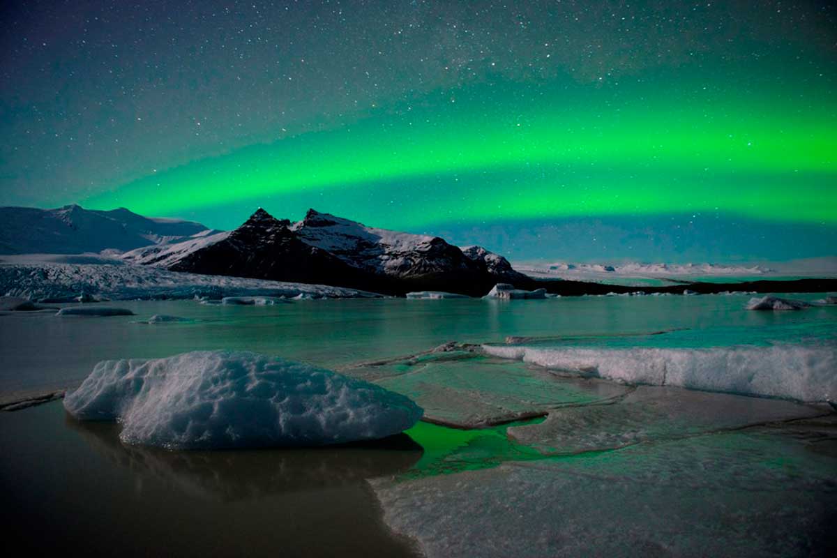 Aurora boreal en Islandia. Reportajes sobre Islandia en Tu gran Viaje